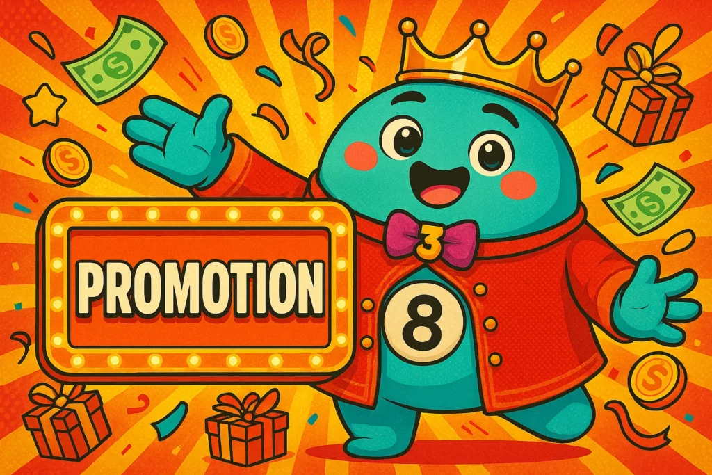 Bouncingball8 promotion: আমাদের নতুন প্রমোশন অফারে প্রতিদিনের বোনাস, রিচার্জ রিওয়ার্ড আর ক্যাশব্যাকের সুবিধা। নিয়মিত খেললেই মিলবে VIP সুবিধা ও স্পেশাল উপহার। মিস করবেন না!